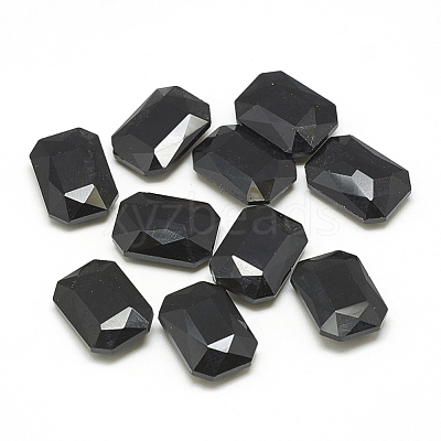 Pointed Back Glass Rhinestone Cabochons RGLA-T079-13x18mm-02-1