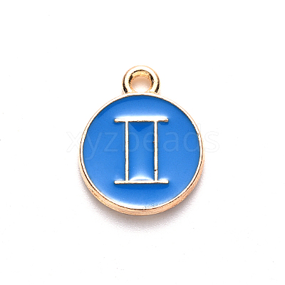 Alloy Enamel Pendants LS-ENAM-S124-01B-02I-1