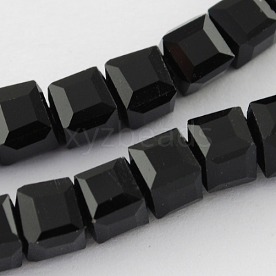 Glass Bead Strands GLAA-R041-8x8mm-20-1