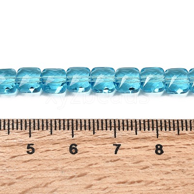 Transparent Glass Beads Strands GLAA-L050-A11-1