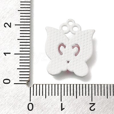Spray Painted Alloy Pendants FIND-M041-01A-1