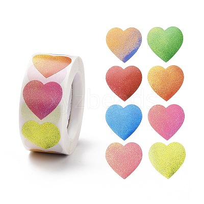 Valentine's Day Heart Paper Stickers LS-DIY-I107-02B-1