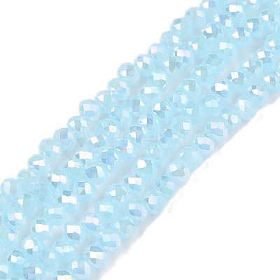Electroplate Glass Beads Strands LS-EGLA-A044-J3mm-B04-1