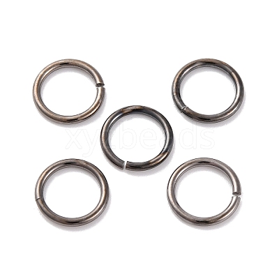 Brass Saw Cut Open Jump Rings KK-G514-01G-B-1