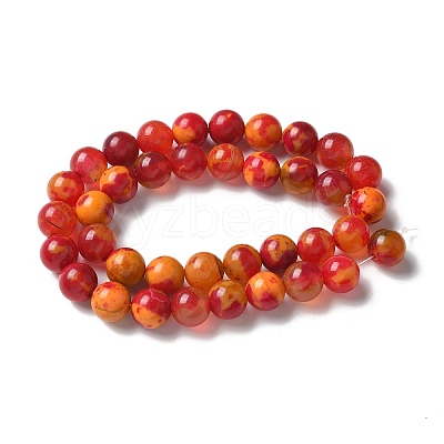 Natural Agate Beads Strands G-NH0001-G10-01-1