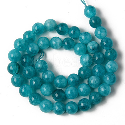Natural Quartz Beads Strands G-T129-03-8mm-1
