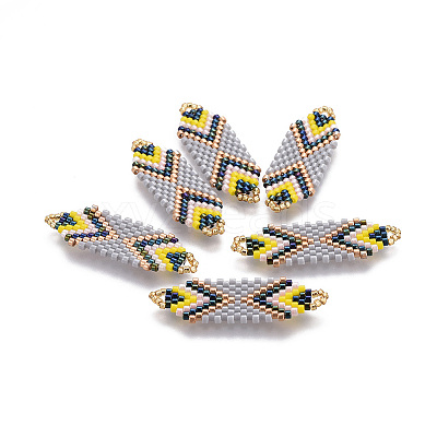 MIYUKI & TOHO Handmade Japanese Seed Beads Links SEED-A027-D17-1