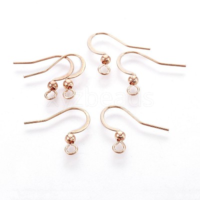 316 Surgical Stainless Steel French Earring Hooks STAS-P221-03RG-1
