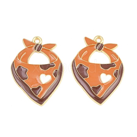 West Cowboy Theme Alloy Enamel Pendants ENAM-L056-01E-04-1