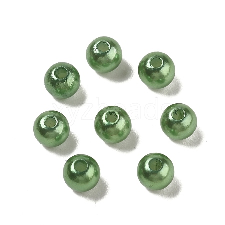 Imitation Pearl Acrylic Beads PL610-08-1