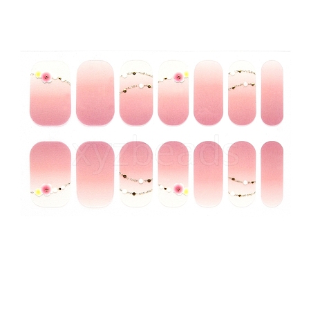 Full Wrap Gradient Nail Polish Stickers MRMJ-S059-ZQ009-1