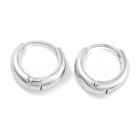 304 Stainless Steel Huggie Hoop Earrings for Women EJEW-C096-07A-P-1