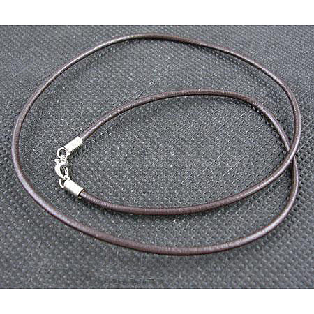 Imitation Leather Necklace Cord X-NJEW-NFS002-2mm-1