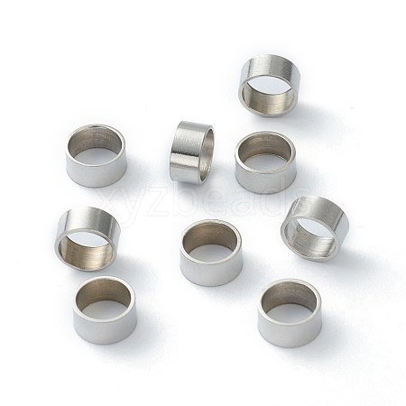 201 Stainless Steel Spacer Beads X-STAS-B006-18P-1