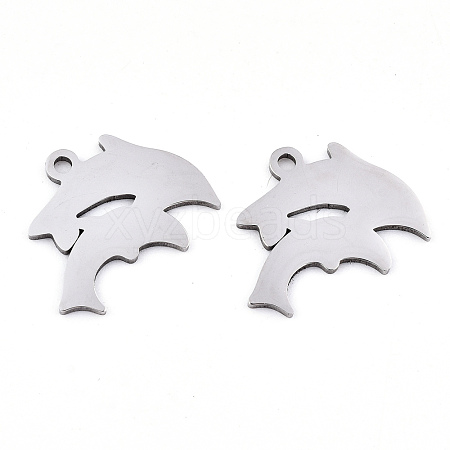 201 Stainless Steel Charms STAS-S081-017-1
