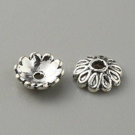 Tibetan Style Alloy Bead Cap FIND-CJC0004-41AS-02-1