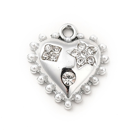 Alloy Crystal Rhinestone Pendants ALRI-K048-06P-1