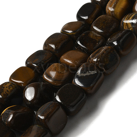 Natural Tiger Iron Beads Strands G-B078-D06-02-1