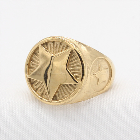 304 Stainless Steel Finger Rings for Men FS-WG539CD-04-1