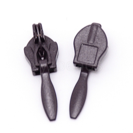 Iron Invisible Zipper Pull Slider Head IFIN-WH0057-09L-1