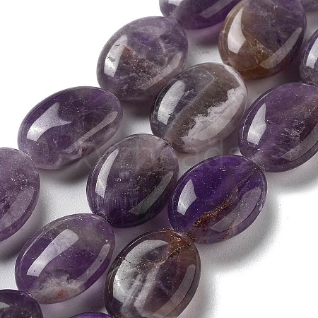 Natural Amethyst Beads Strands G-P528-M16-01-1