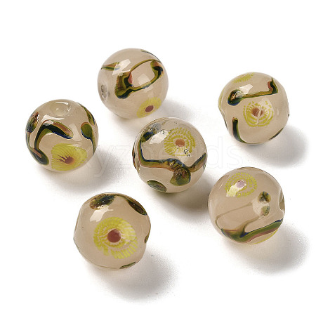 Handmade Opaque Lampwork Beads LAMP-C016-04B-05-1