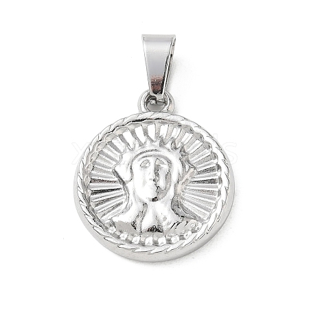 304 Stainless Steel Pendants SA-CBA34D4-15P-1