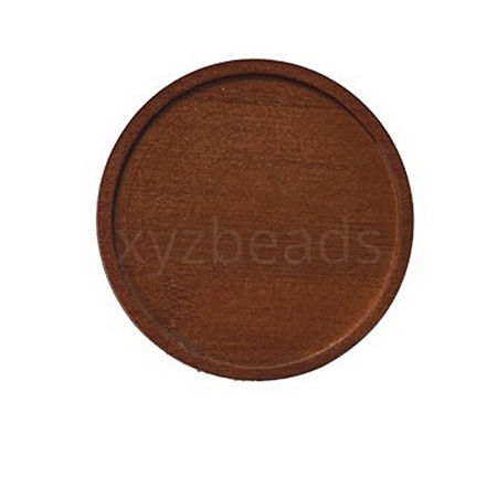 Wood Round Plant Saucer PW-WG30297-08-1