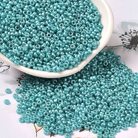 Baking Paint Glass Seed Beads SEED-P006-03A-31-1