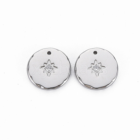 304 Stainless Steel Charms X-STAS-N097-091P-NR-1