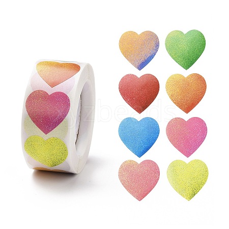 Valentine's Day Heart Paper Stickers LS-DIY-I107-02B-1