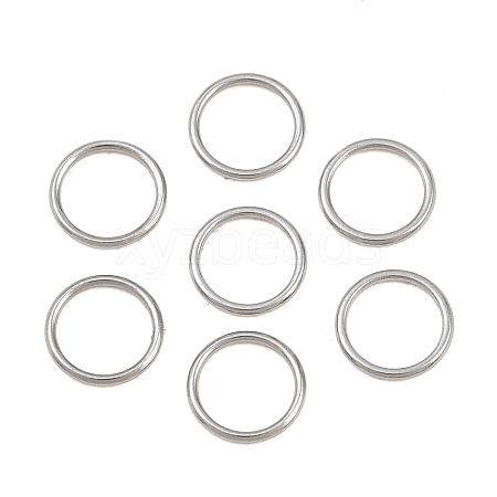 304 Stainless Steel Closed Jump Rings STAS-G393-06P-17-1