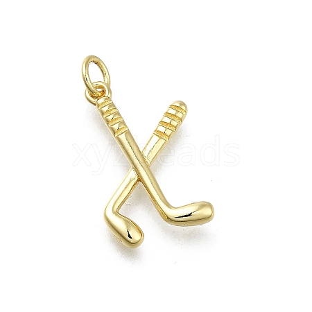 Brass Pendants X-KK-K400-13G-1