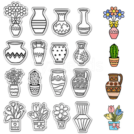 Custom PVC Plastic Clear Stamps DIY-WH0439-0265-1