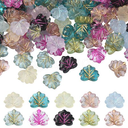 175Pcs 7 Style Mixed Style Acrylic Beads OACR-YW0001-78-1