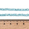 Glass Beads Strands EGLA-S056-2mm-03-5