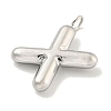 Non-Tarnish 304 Stainless Steel Pendants STAS-C102-15P-X-2