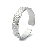 304 Stainless Steel Cuff Rings for Women RJEW-M019-15P-1