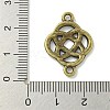 Tibetan Style Alloy Connector Charms TIBE-I026-6023AB-3