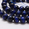 Natural Tiger Eye Bead Strands G-P230-08-B-10mm-3
