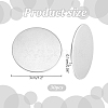 Stainless Steel Stamping Blank Tag Cabochons STAS-PH0019-31P-2