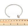 Non-Tarnish 304 Stainless Steel Cuff Bangles for Women BJEW-F486-02P-5