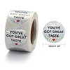You've Got Great Taste Holographic Stickers X-DIY-P005-B01-2