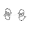 925 Sterling Silver S-Hook Clasps DIY-WH0430-619C-S-1