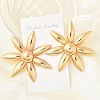 Alloy Stud Earrings EJEW-D300-02G-01-2