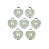 304 Stainless Steel Pendants STAS-S117-025G-1