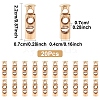 20Pcs Alloy Spring Cord Locks FIND-YW0007-72-3