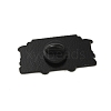 Black Alloy Brooches JEWB-S015-01B-2