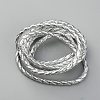 Braided PU Leather Cords WL-WH0005-002C-2