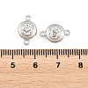 304 Stainless Steel Magnetic Clasps with Loops STAS-P452-04B-P-3